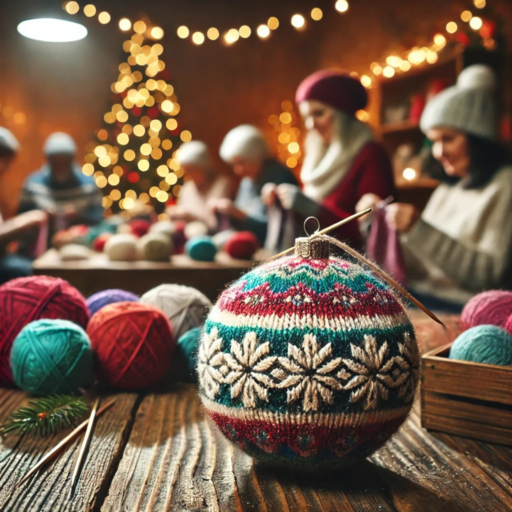 HHGG 2024 - 08.10.2024: Italien-Tag - Weihnachtskugel im Strickmantel