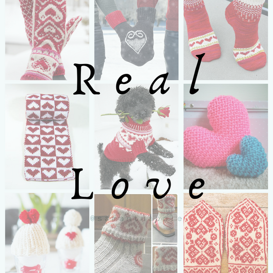 Strickideen zum Valentinstag: Strick und Glück Sammlung