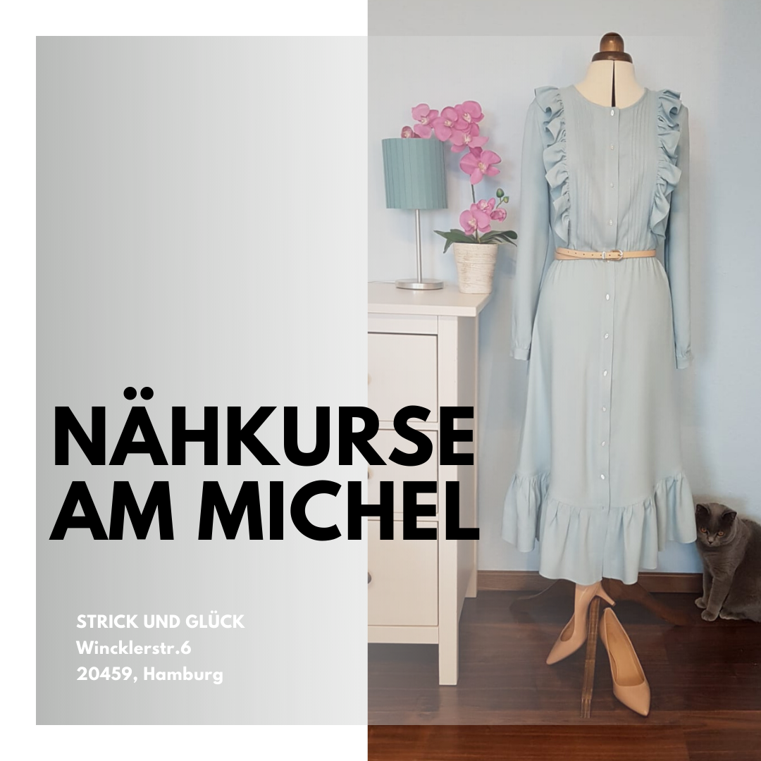 Nähkurse am Michel bei Strick und Glück