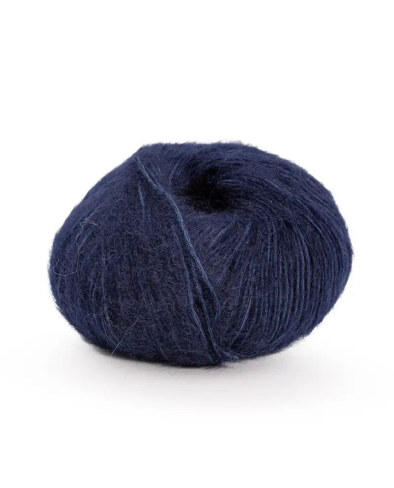 Garnknäuel Phil Mohair Coton mit flauschiger Textur, ideal für Pullover oder Tücher