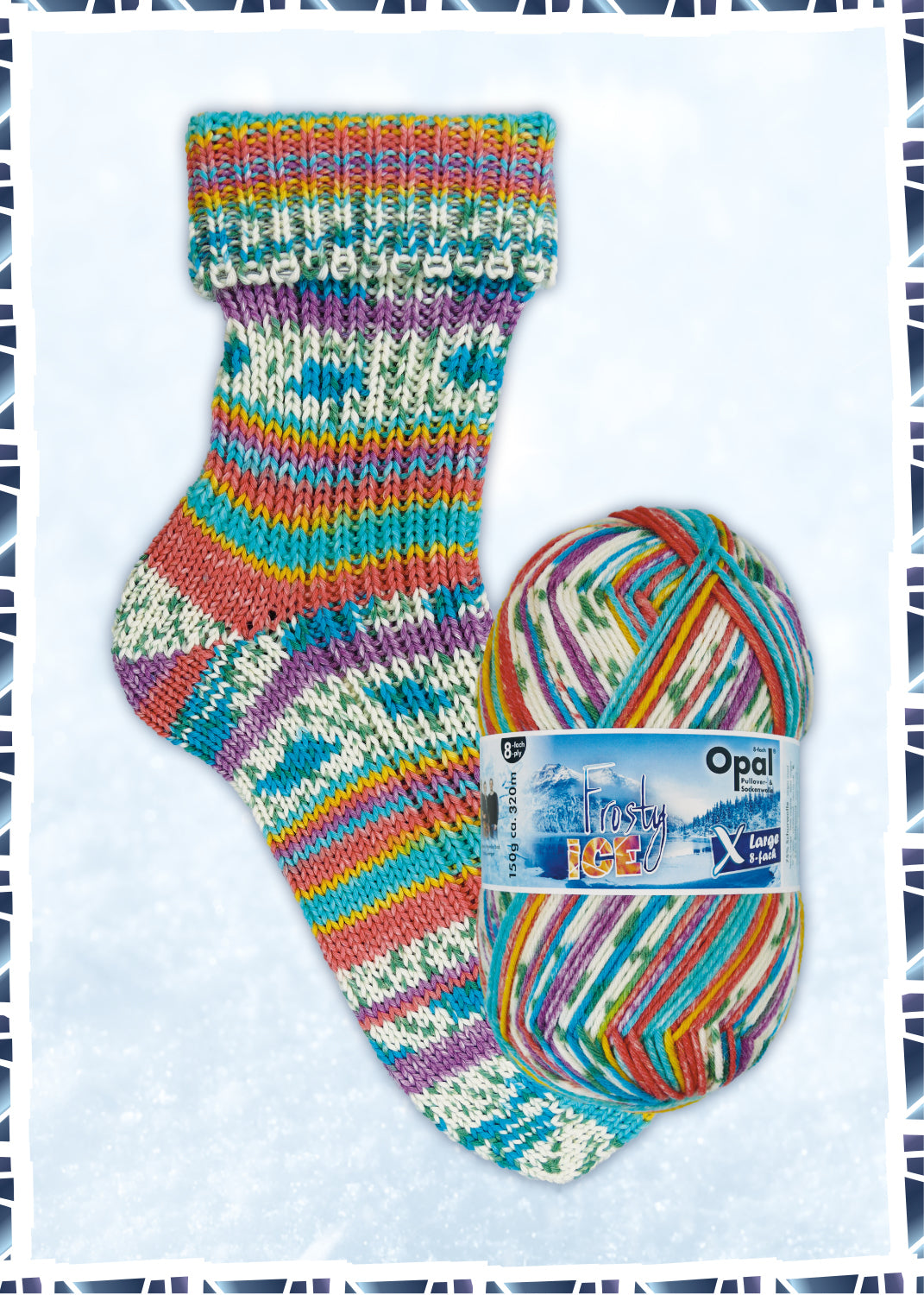 schneebringende Wolken Farbe 11350 güstig kaufen XLarge Frosty Ice 8-fach Wolle kaufen