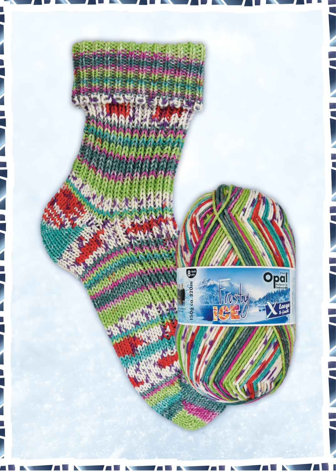 Hamburg Wolle kaufen XLarge Frosty Ice 8-fach Wolle kaufen