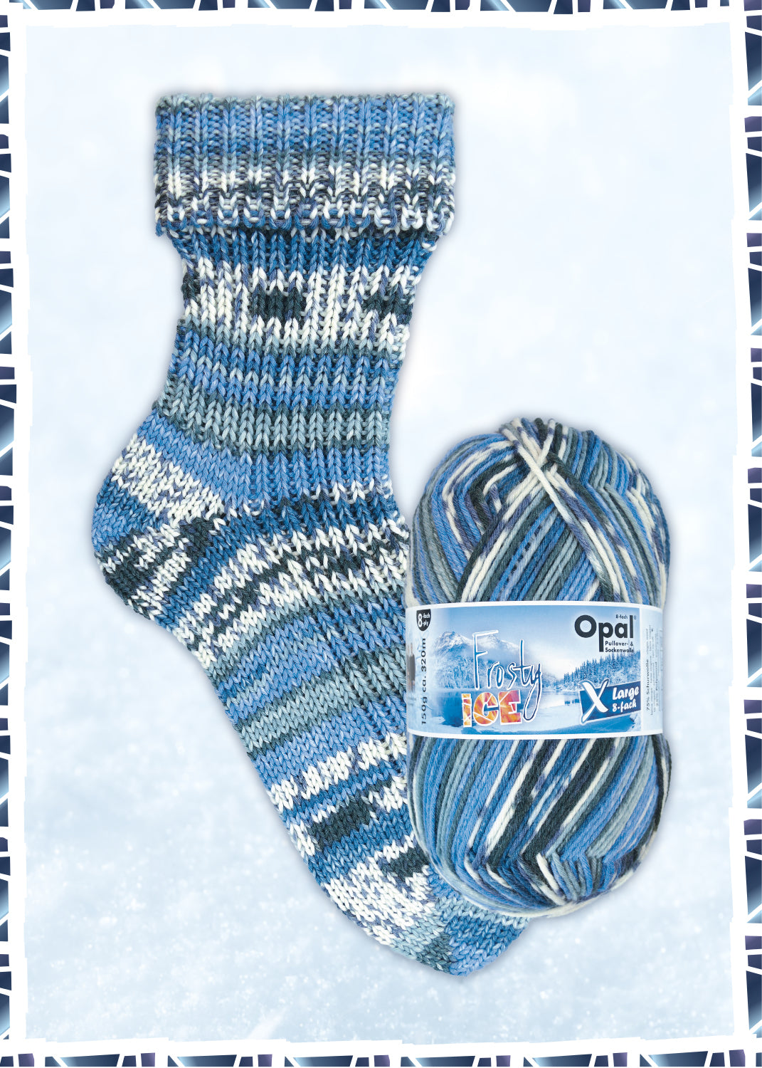 Michel Kirche XLarge Frosty Ice 8-fach Wolle kaufen