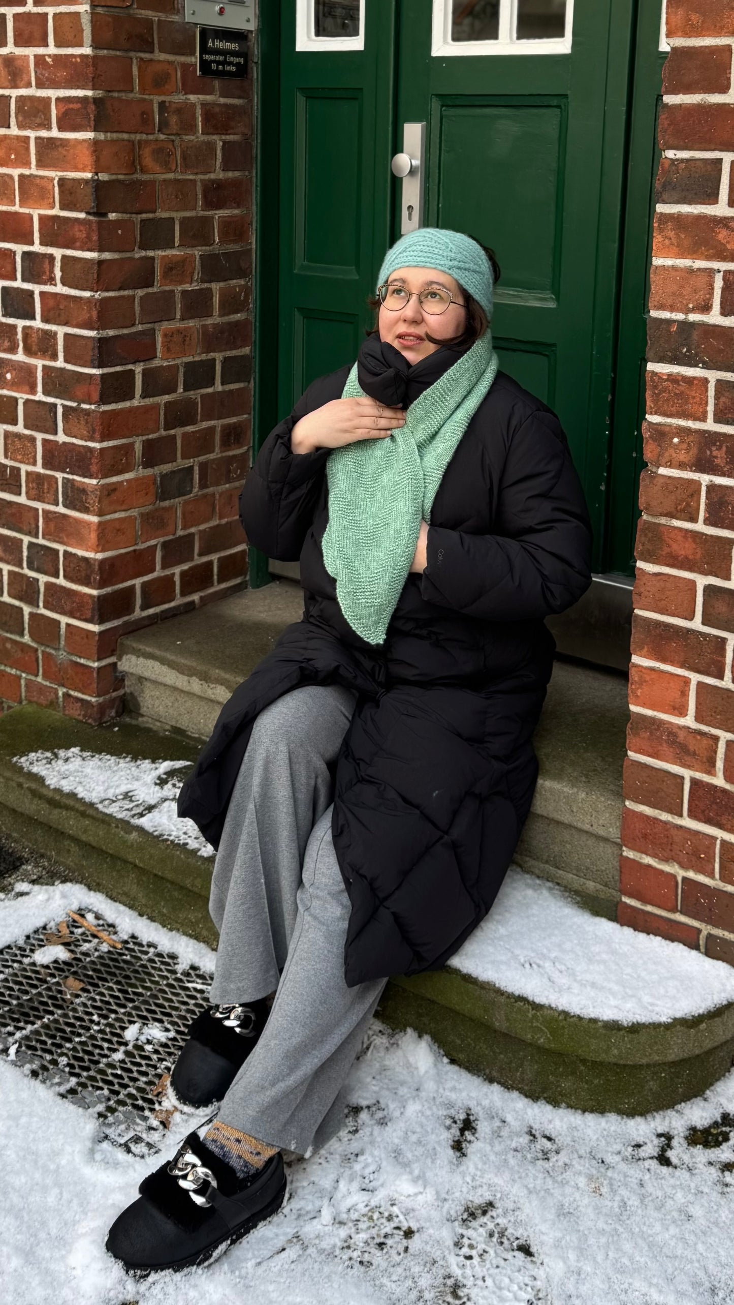 Schal "Möwe" - Strickanleitung