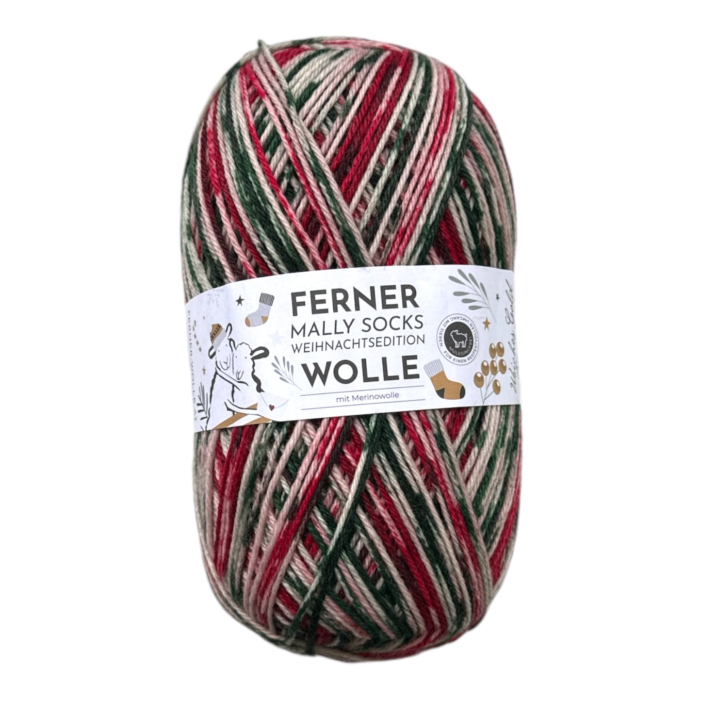 Mally Socks Weihnachtsedition - 2024 6-fach