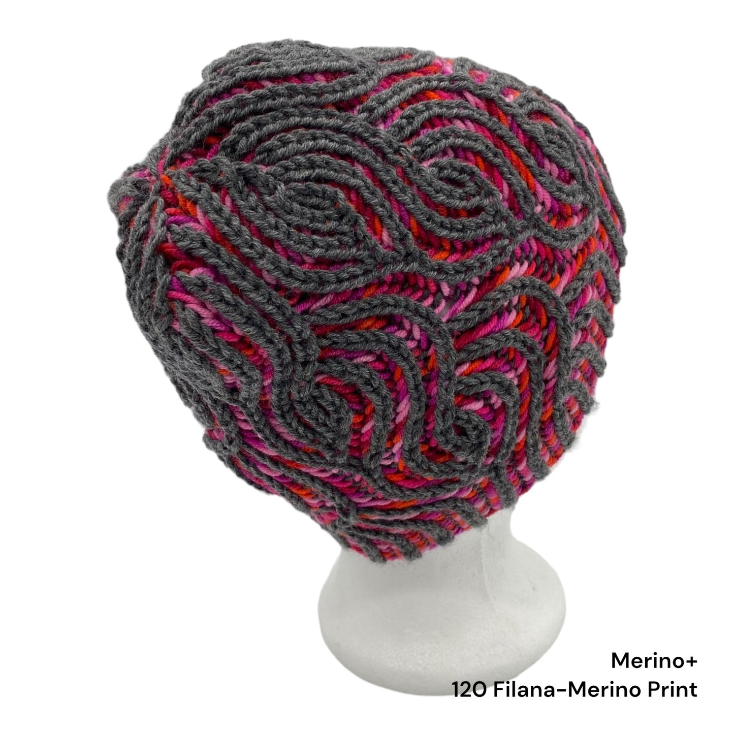 Merino+ von Lang Yarns Anleitung Mütze “Brioche Mütze”