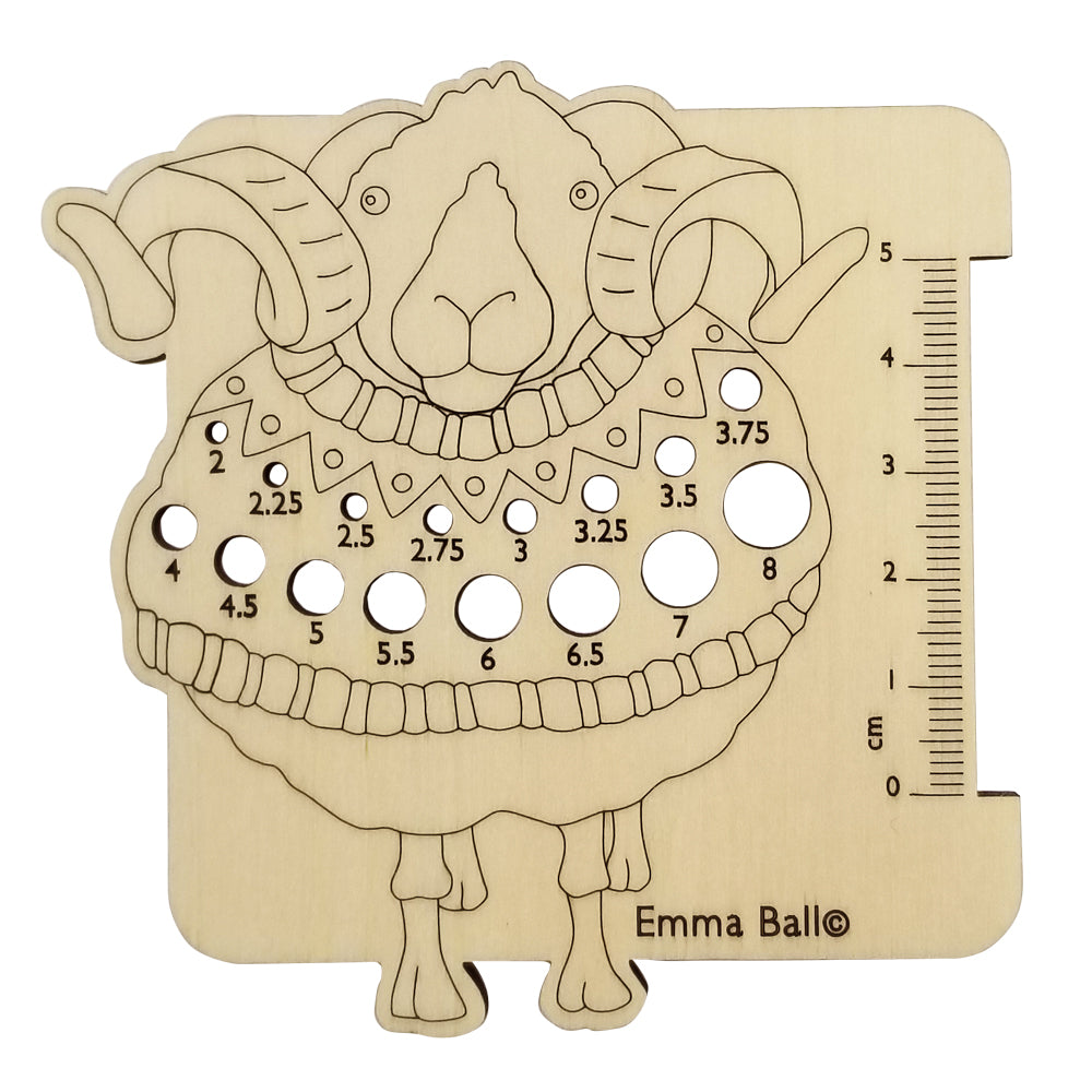 Crafting Gnomes Nadelmaß – Emma Ball Design, praktische Geschenkidee für Strickfans