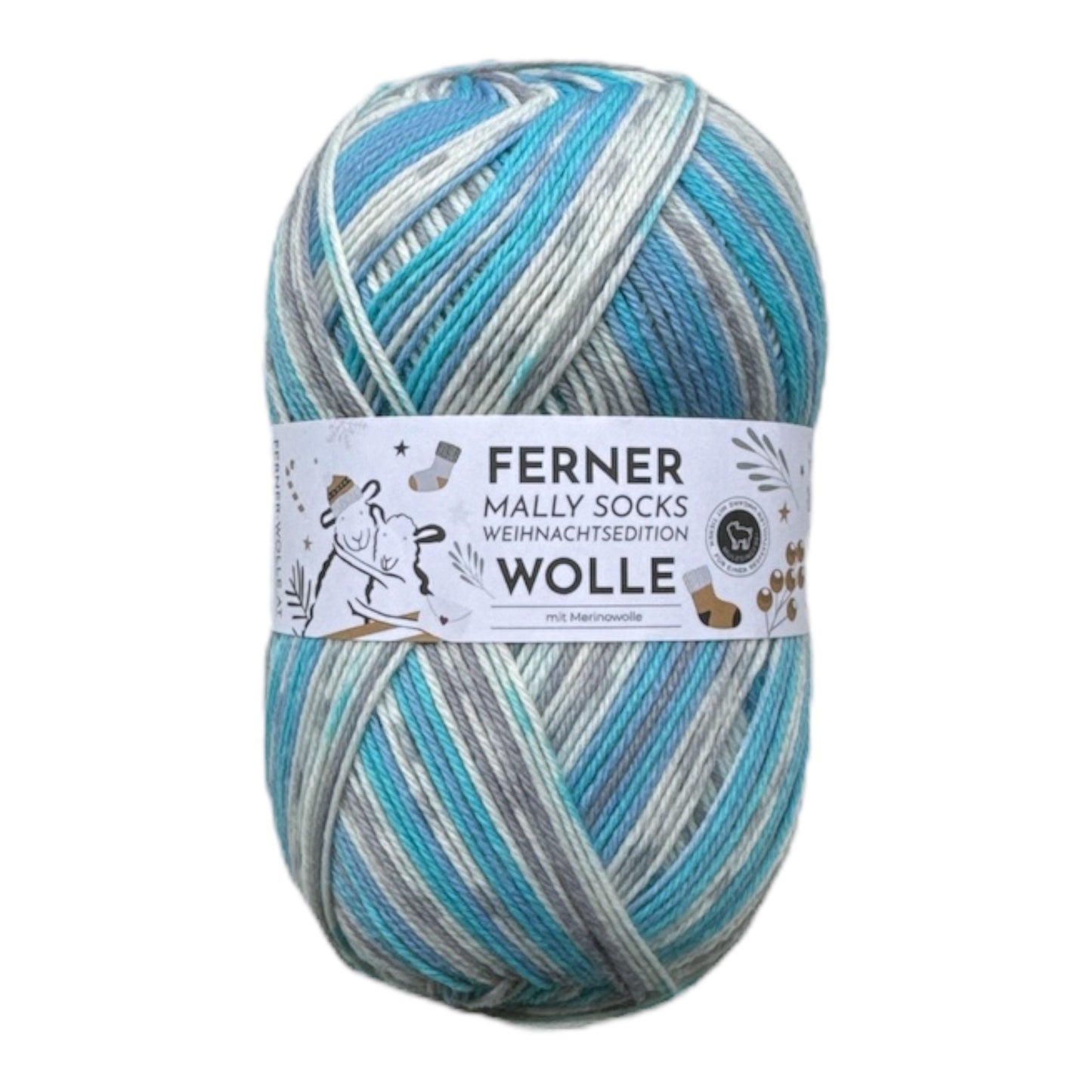 Mally Socks Weihnachtsedition - 2024 6-fach