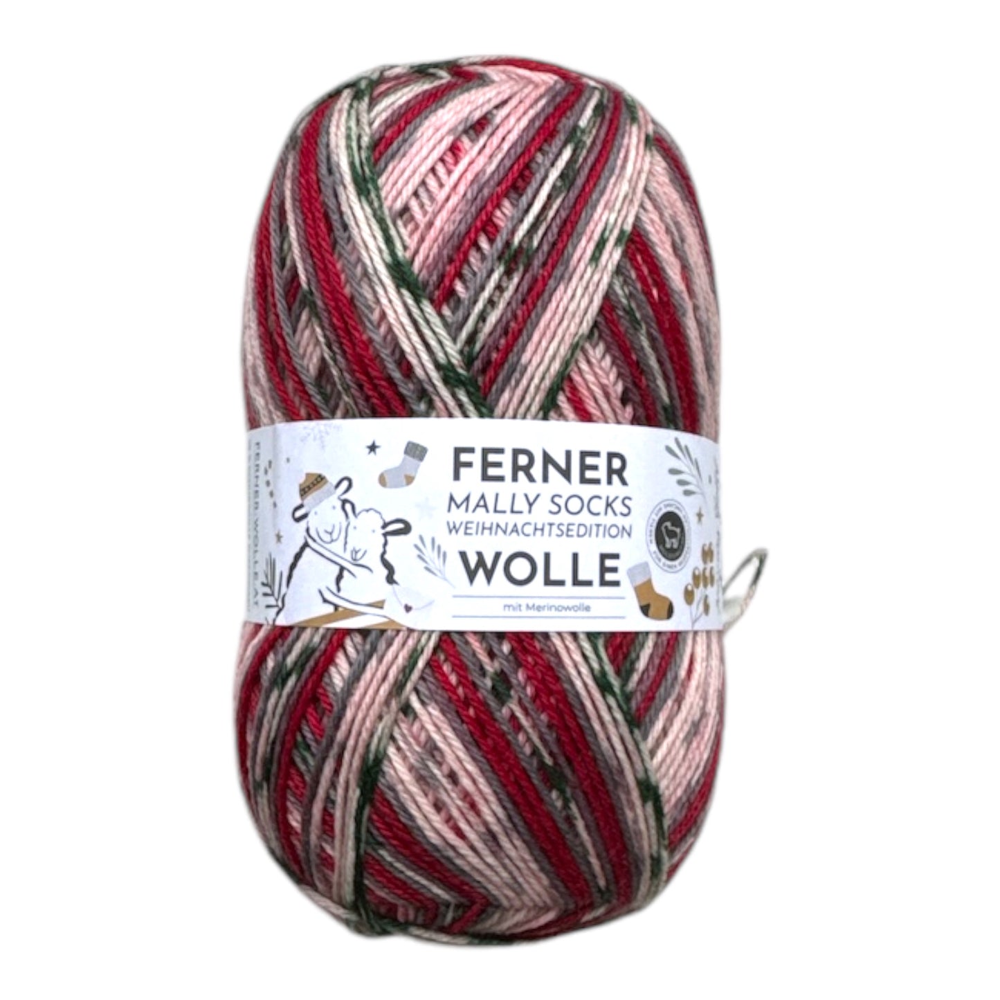 Mally Socks Weihnachtsedition - 2024 6-fach