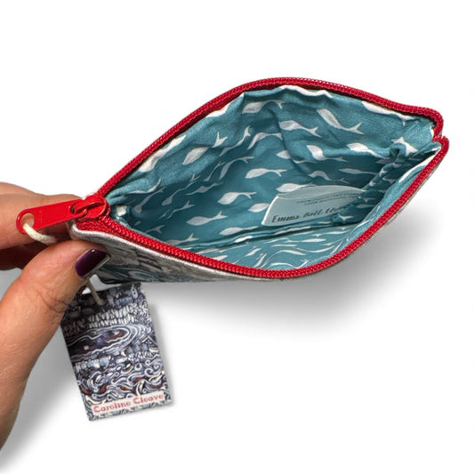 Caroline Cleave Fishing Village – kleines Täschchen für Strickzubehör