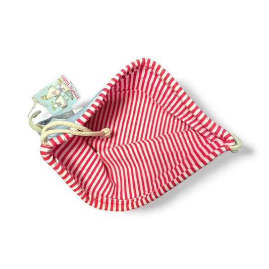 Drawstring Bag Seagulls in Beanies – Baumwollbeutel, Geschenkidee