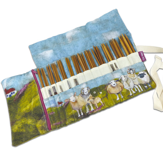 Felted Sheep Nadel-Organizer – Aufbewahrung für Stricknadeln, Geschenkidee kaufen