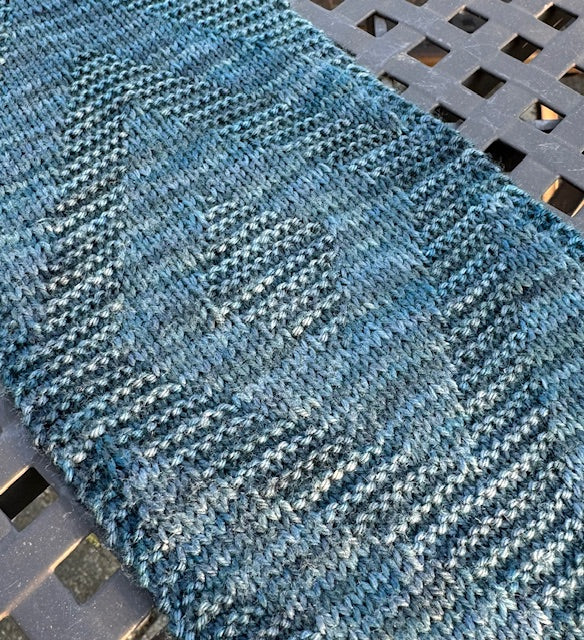 Schal "Möwe" - Strickanleitung