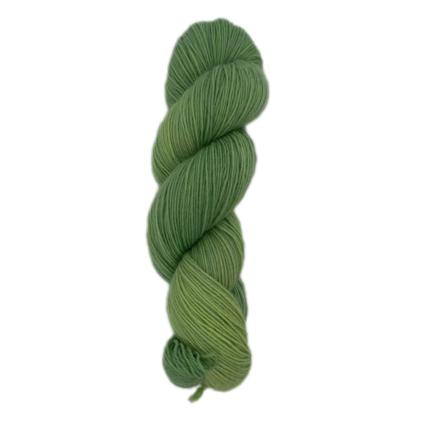 natur schafwolle kaufen Forest Green Uni handgefärbte Sockenwolle 4-fach «#Nadschiba»
