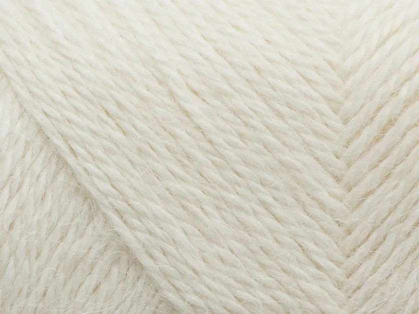 Farbe 101 Vilja  - Filcolana | 100 % Alpaca | 165 m 50 gr