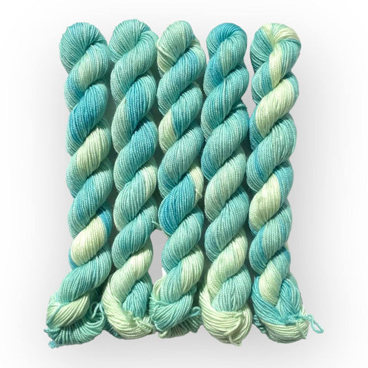 online sockenwolle	River Awaken	Mini SoftStep - handgefärbte Sockenwolle