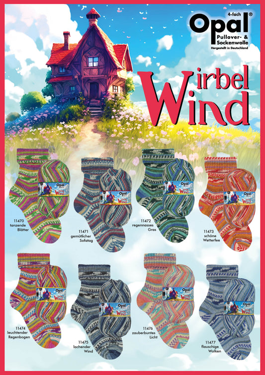 Whirlwind sock yarn 4-ply