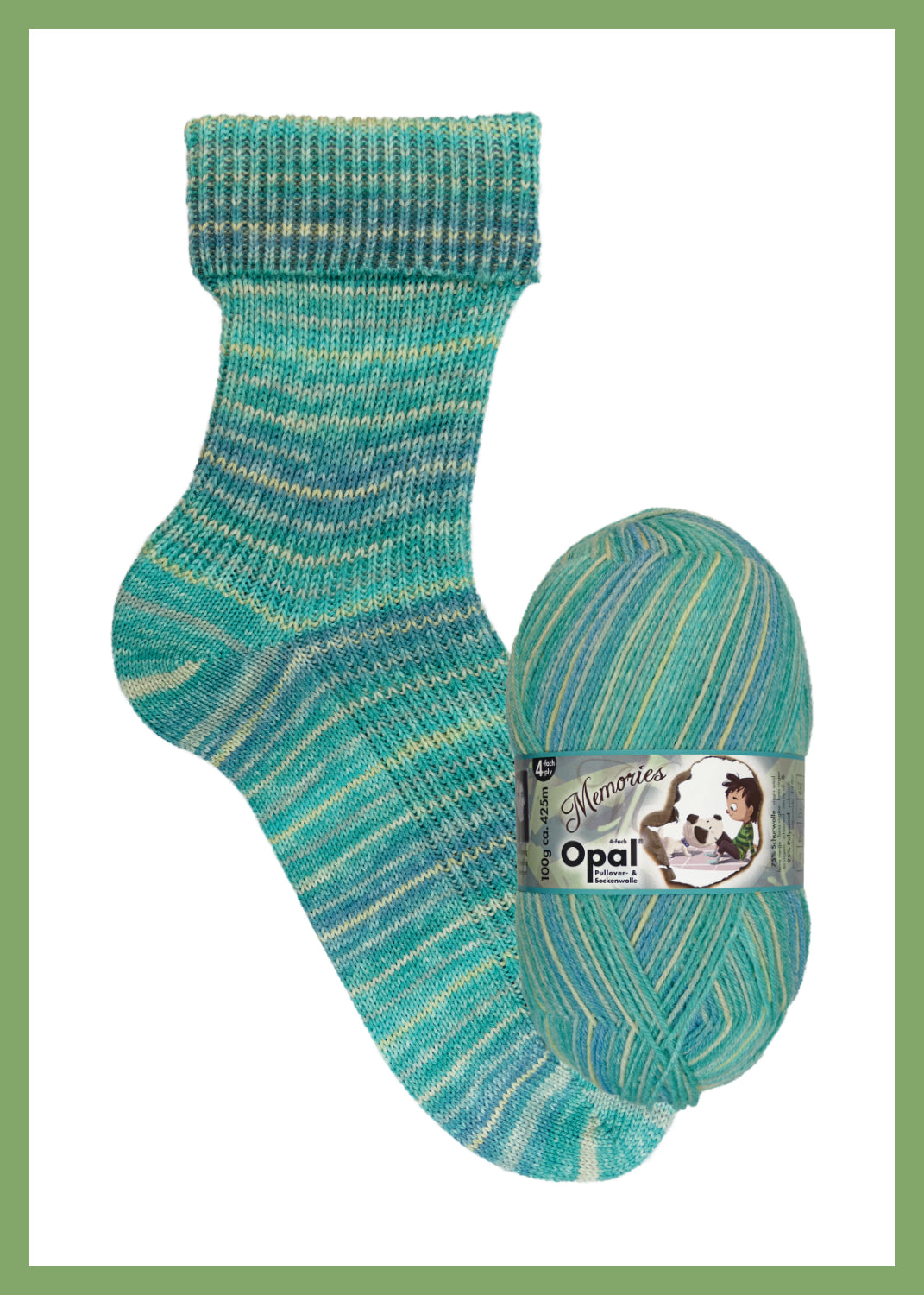 Memories 4-fach - Opal Sockenwolle kaufen