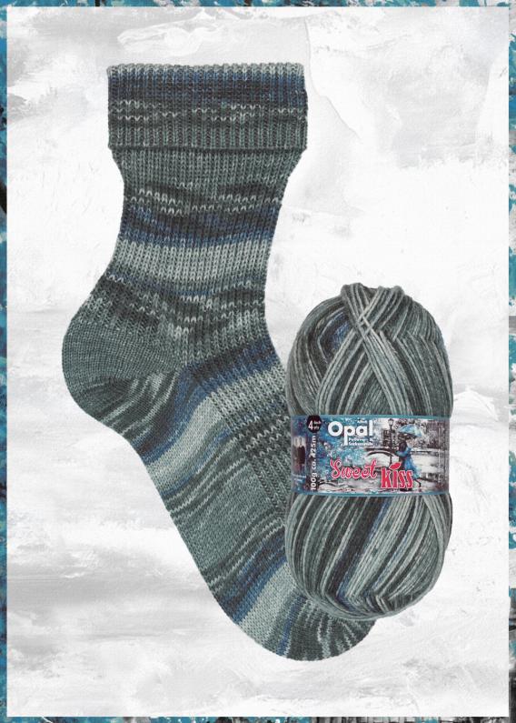 Wolle in Hamburg kaufen	11265 - Glücksgefühl	Opal Sweet Kiss Kollektion 4-fach Sockenwolle