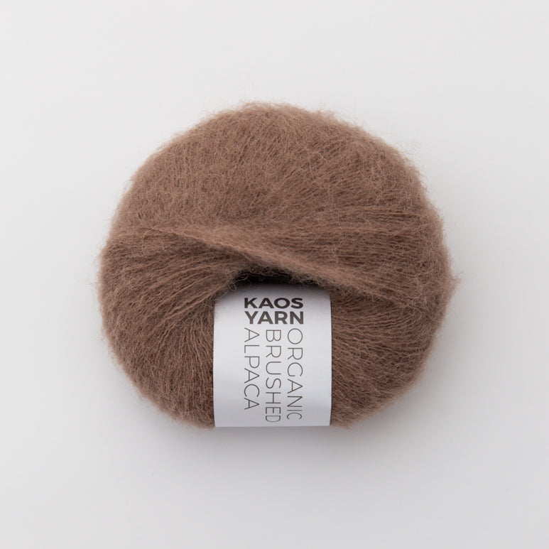 ORGANIC BRUSHED ALPACA