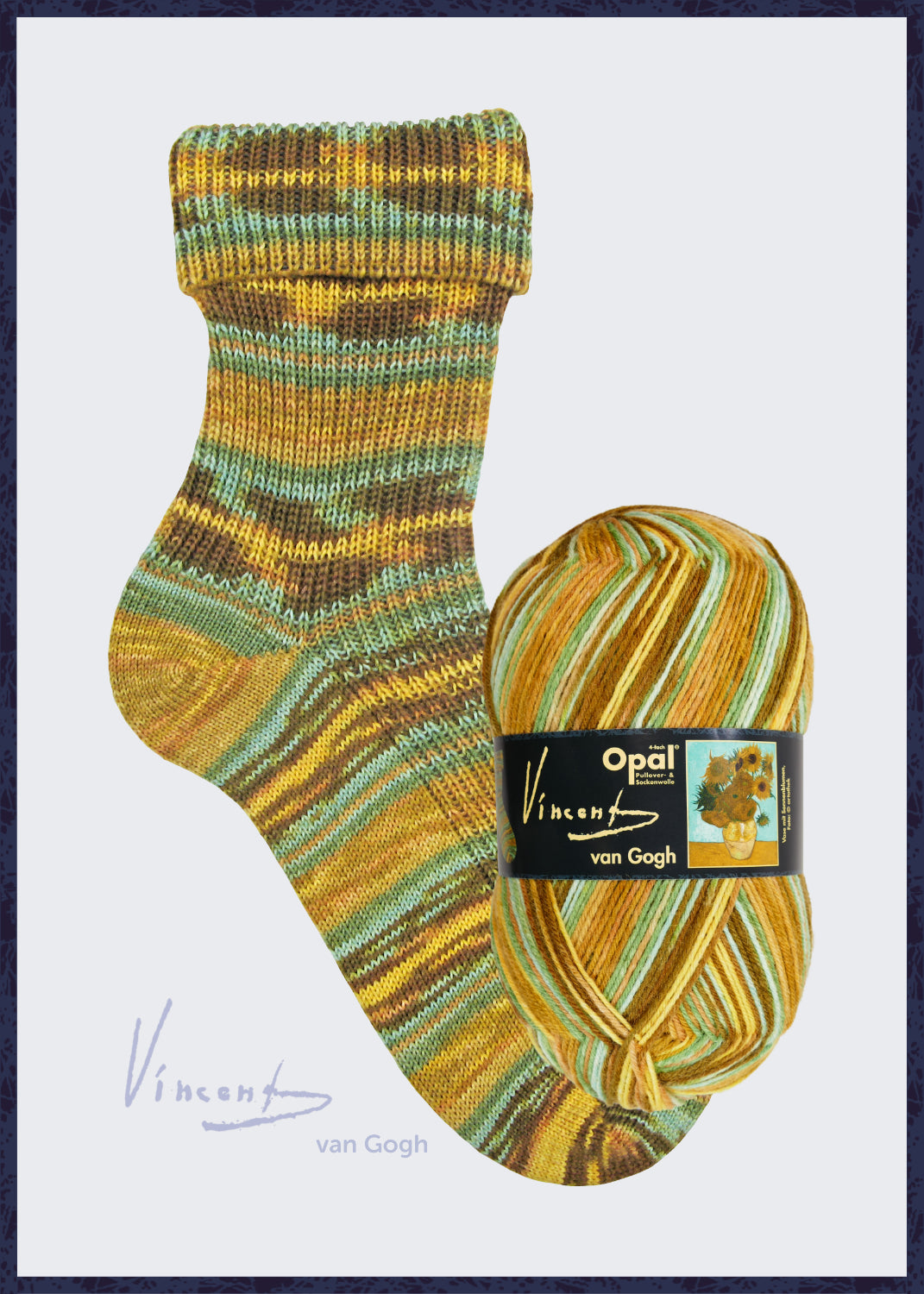 Collection Vincent van Gogh - Sockenwolle 4-fach