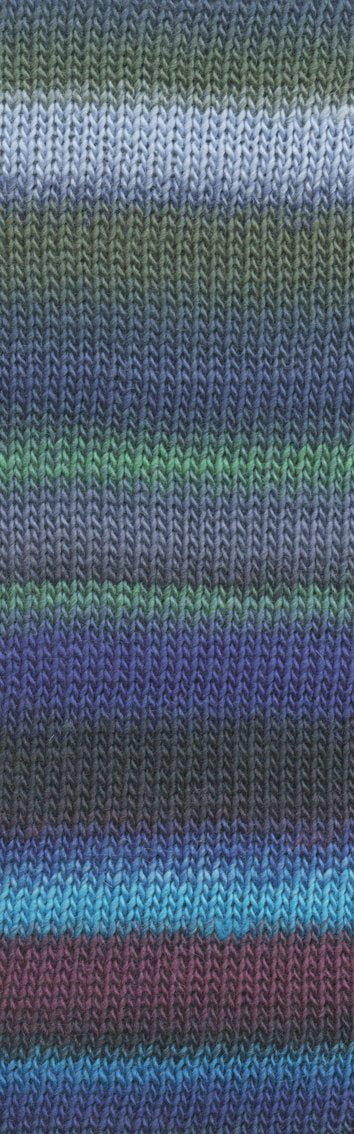 MILLE-COLORI-SOCKS-&-LACE-LUXE 859.0006 (BLAU/GRÜN/AUBERGINE)