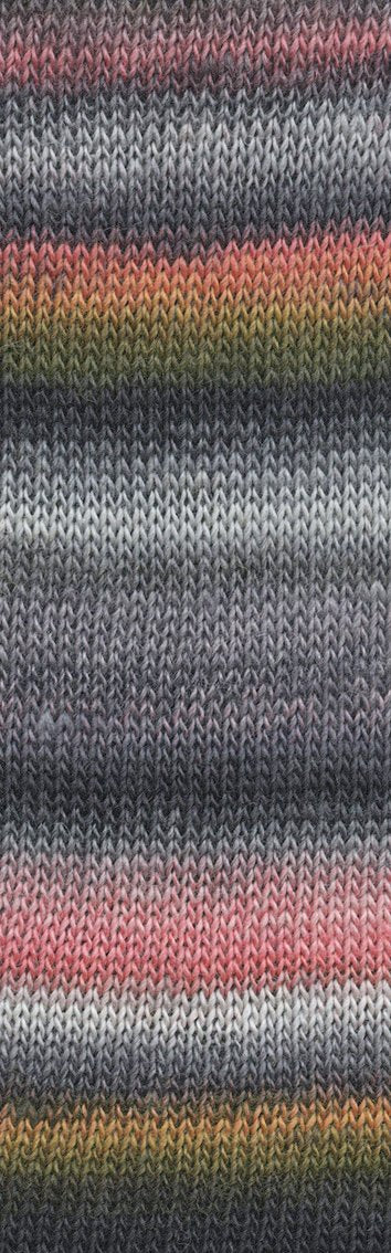 MILLE-COLORI-SOCKS-&-LACE-LUXE 859.0024 (GRAU/MELONE)