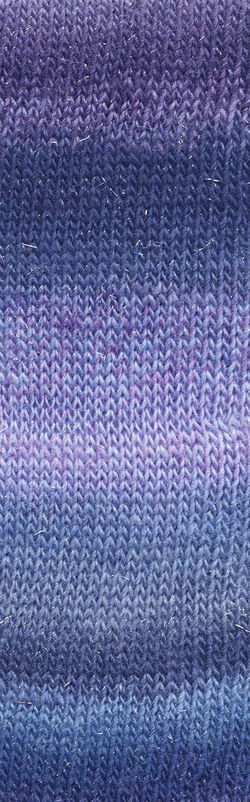 MILLE-COLORI-SOCKS-&-LACE-LUXE 859.0025 (NAVY/HELLBLAU/VIOLETT)