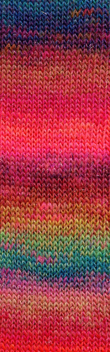 MILLE-COLORI-SOCKS-&-LACE-LUXE 859.0050 (BUNT PINK/BLAU)