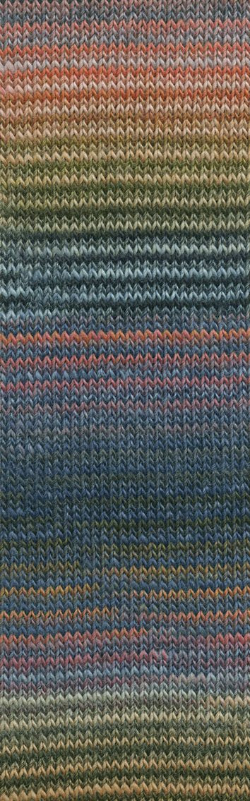 MILLE-COLORI-SOCKS-&-LACE-LUXE 859.0057 (BUNT JEANS/LACHS/GRAU)