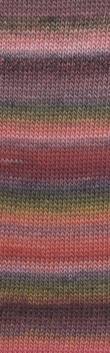 MILLE-COLORI-SOCKS-&-LACE-LUXE 859.0062 (ROT/LACHS)