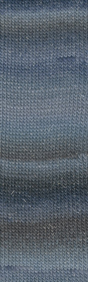 MILLE-COLORI-SOCKS-&-LACE-LUXE 859.0078 (TÜRKIS/PETROL-SILBER)
