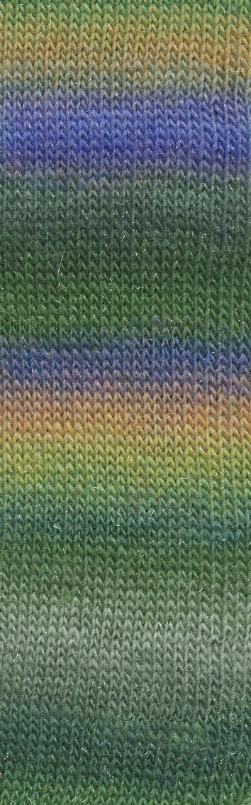 MILLE-COLORI-SOCKS-&-LACE-LUXE 859.0097 (OLIVE/ROST)