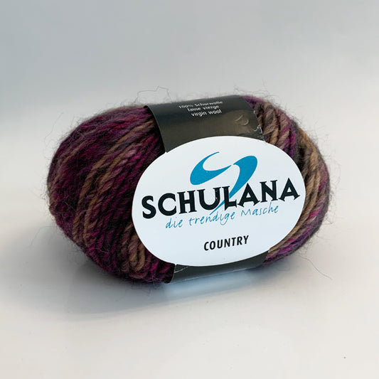 Country von Schulana -  100% Schurwolle  50 g = ca. 90 m