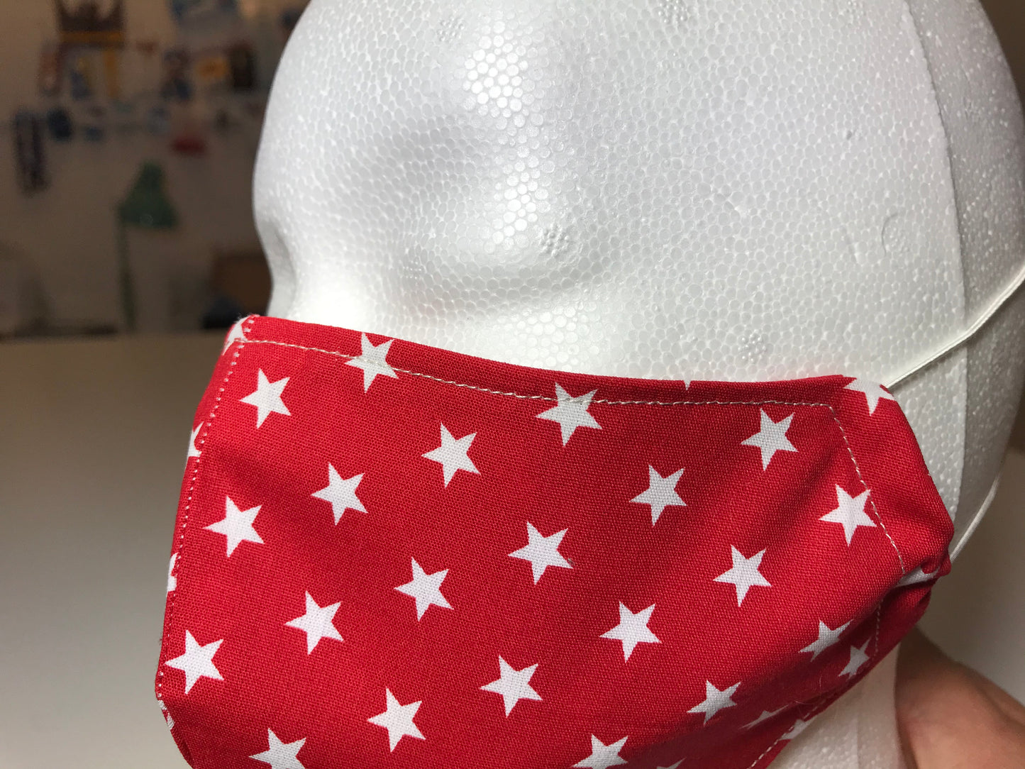 Gesichtsmaske 100% Baumwolle handmade