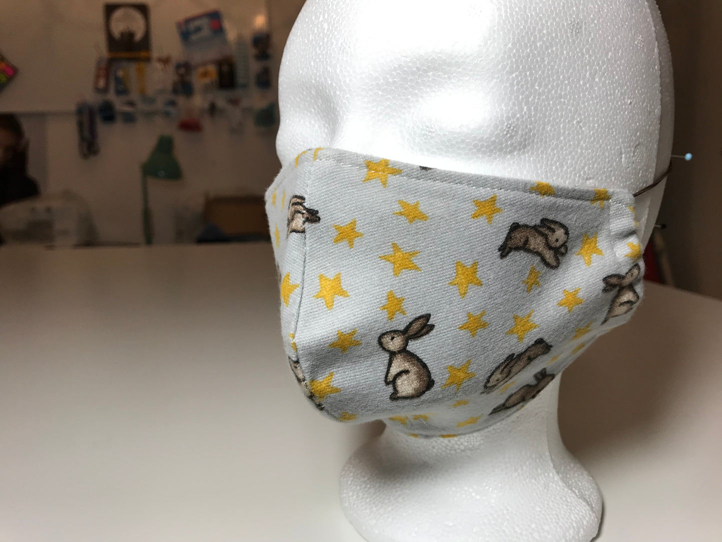 Gesichtsmaske 100% Baumwolle handmade