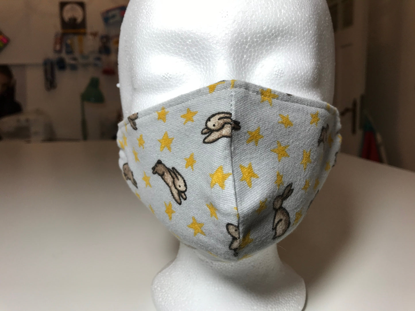 Gesichtsmaske 100% Baumwolle handmade