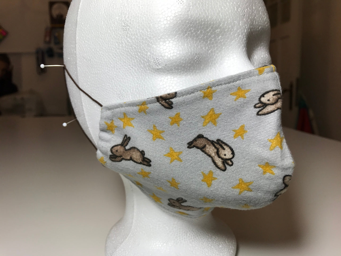 Gesichtsmaske 100% Baumwolle handmade