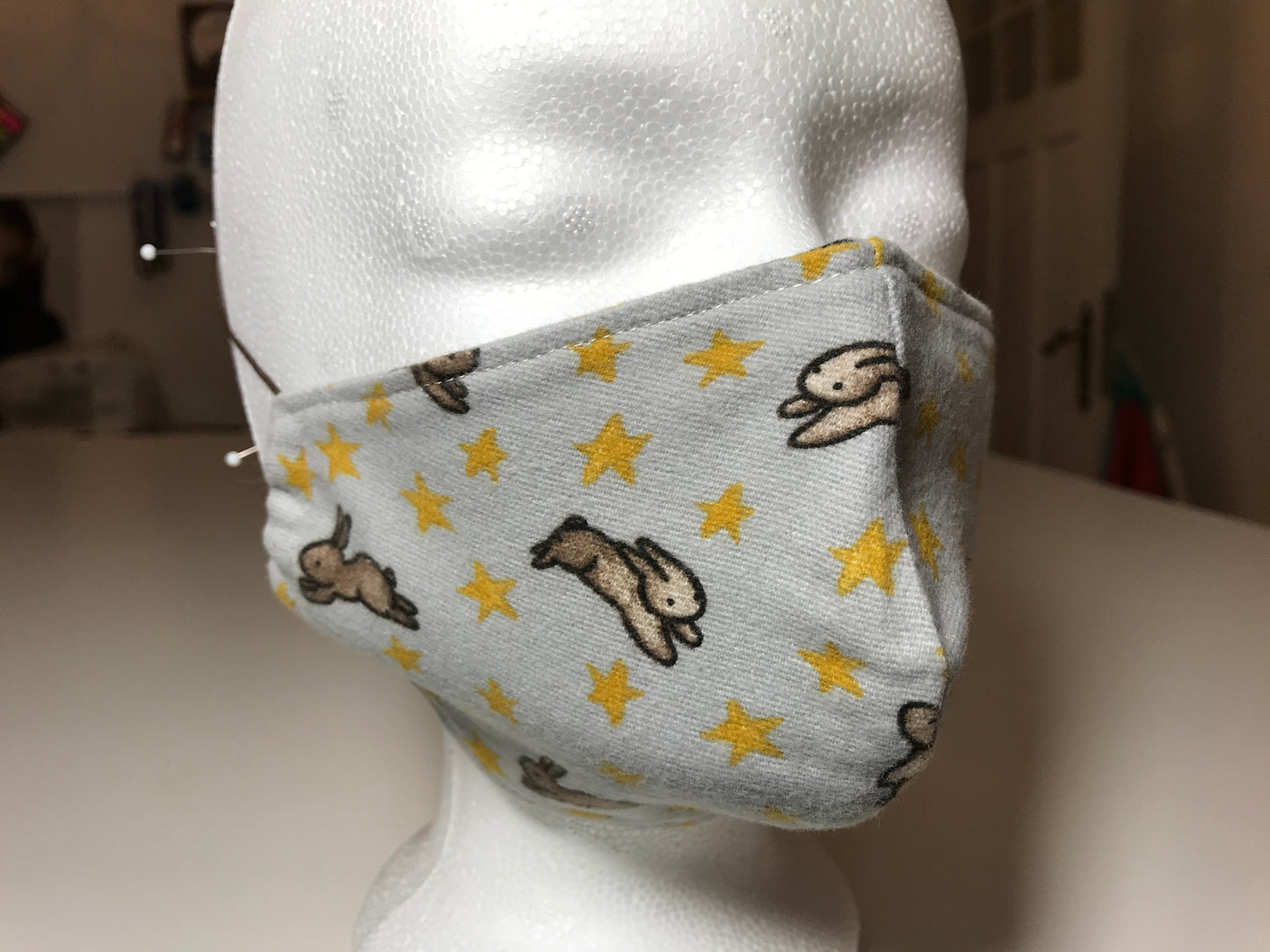Gesichtsmaske 100% Baumwolle handmade