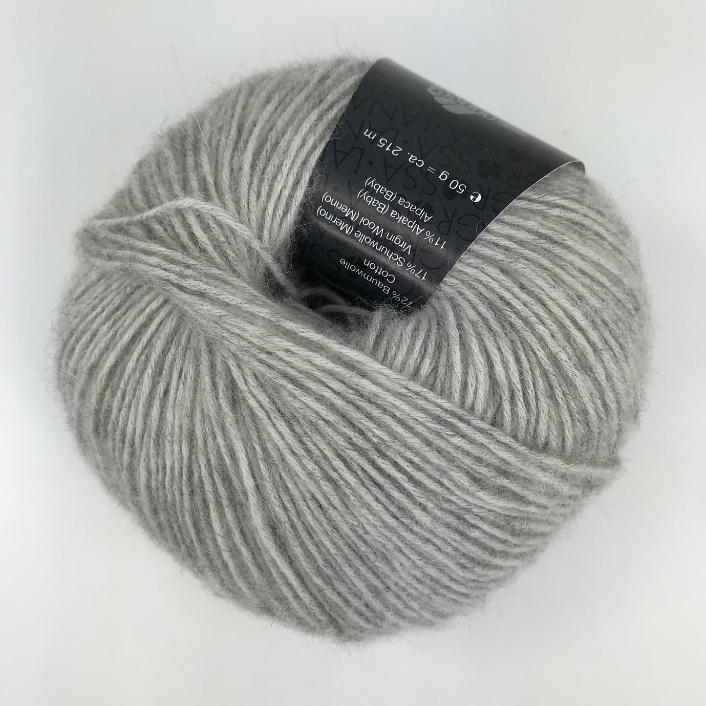 Ecopuno - Lana Grossa | 215/50 | 72 % Baumwolle 17 % Schurwolle (Merino) 11 % Alpaka (Baby)