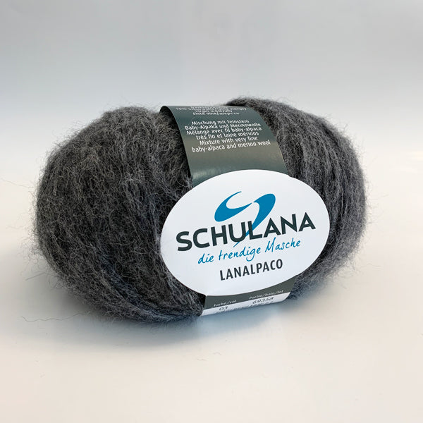 Lanalpaco von Schulana - 56% Baumwolle 27% Schurwolle 17% Alpaka 50 g = ca. 110 m
