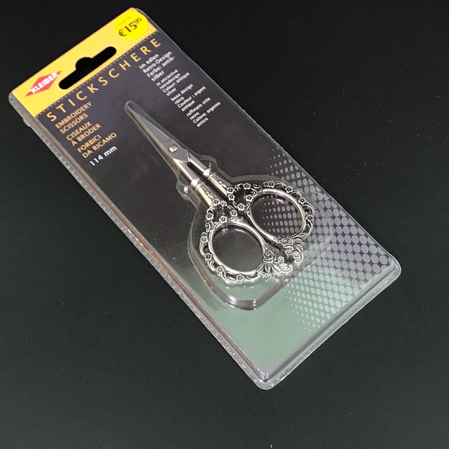 Embroidery scissors in antique look from KLEIBER