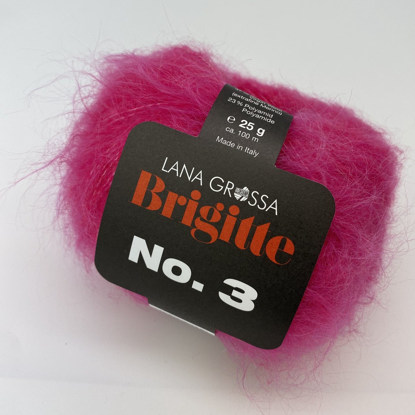 BRIGITTE NO. 3 - LANA GROSSA | 100/25 | 40 % Mohair, 37 % Schurwolle Merino, 23 % Polyamid lana grossa wolle kaufen