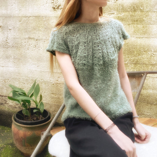 Wool package - summer top "Nefertiti"