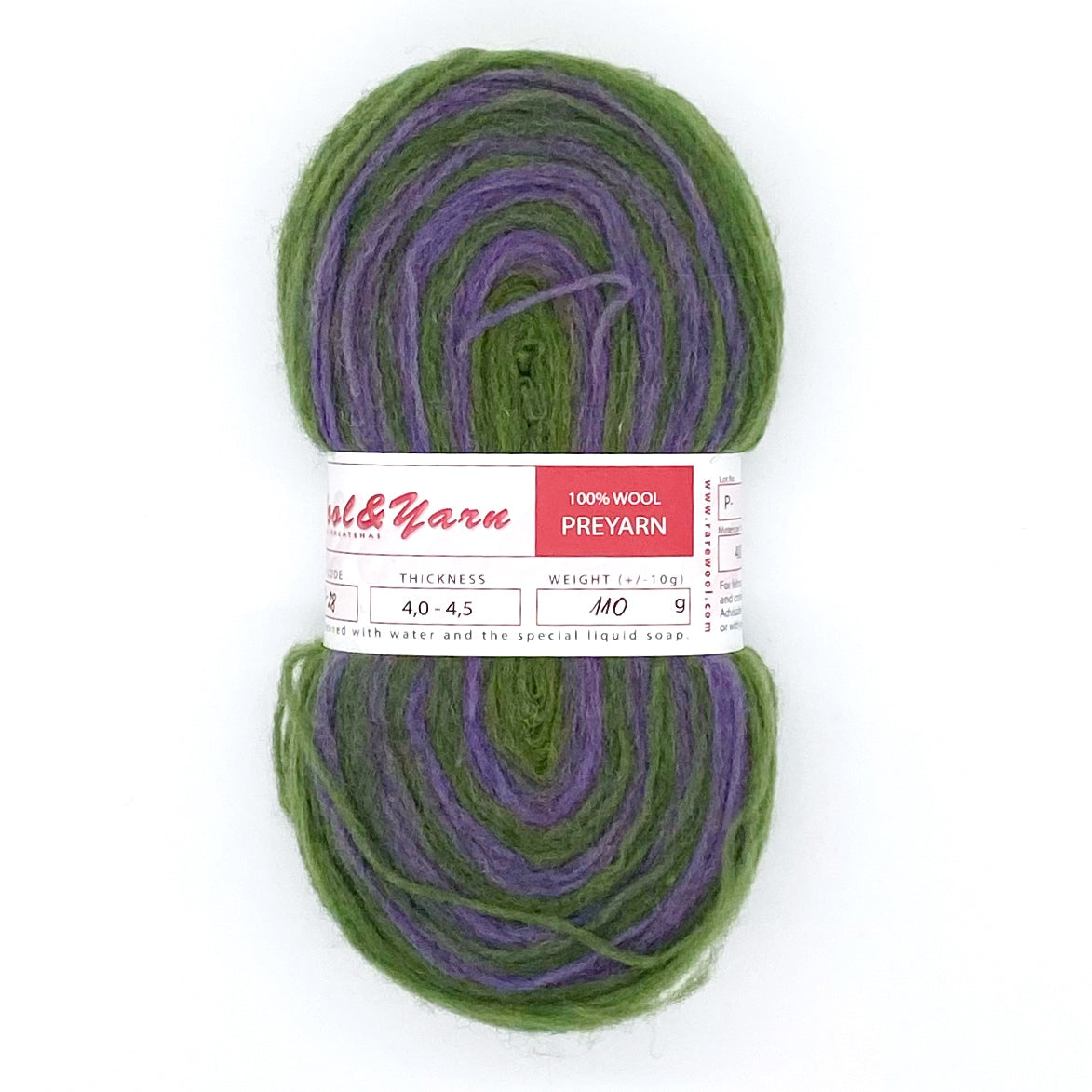 Preyarn -Jõgeva Estonia | ca. 400/450 m -100 gr | 100% Schurwolle