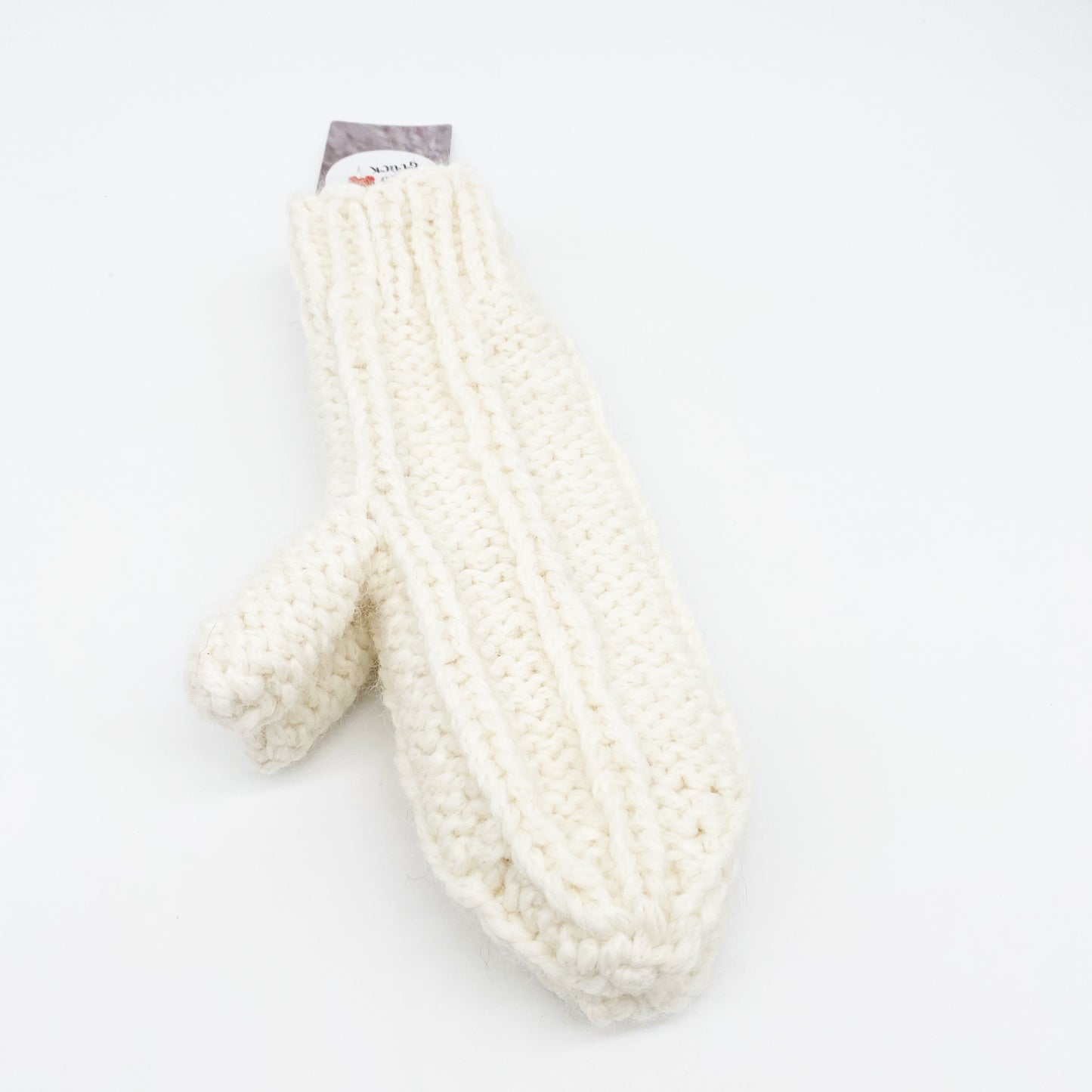 FÄUSTLINGE - Handgestrickte Handschuhe aus Aplaka-Mix