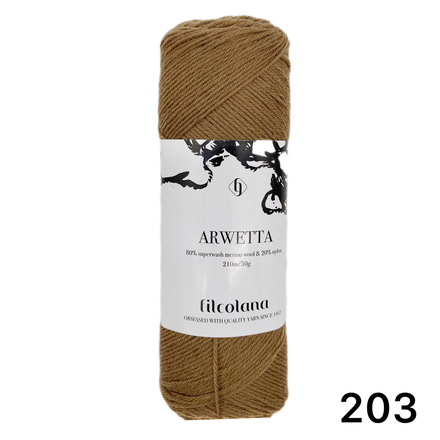 Arwetta - Filcolana | 80% superwash virgin wool Merino), 20% nylon | 210 m 50 gr
