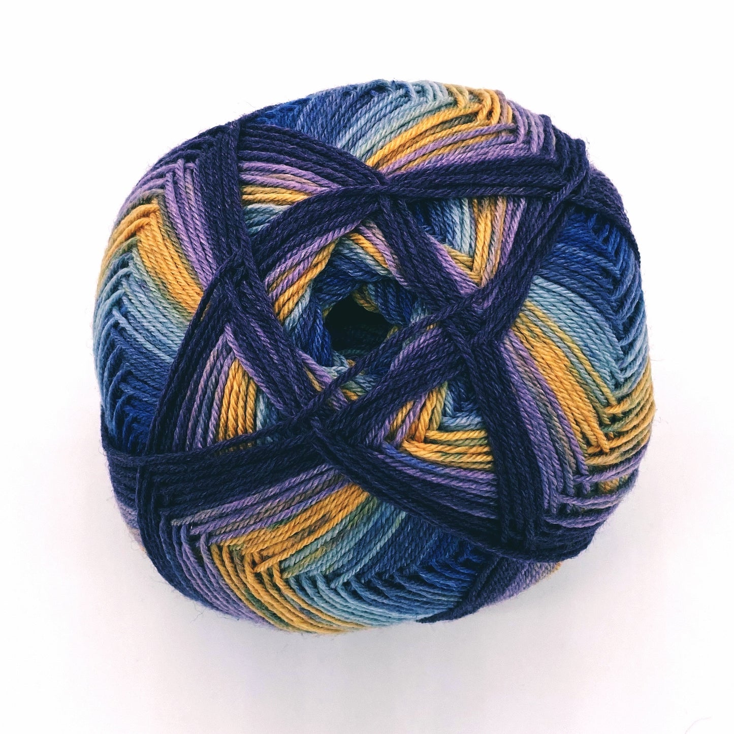 LUNGAUER SOCKENWOLLE 4 FACH MIT SEIDE - Ferner Wolle | 420 m -100 gr | 60% Wolle superwash, 20% Seide, 20% Polyamid