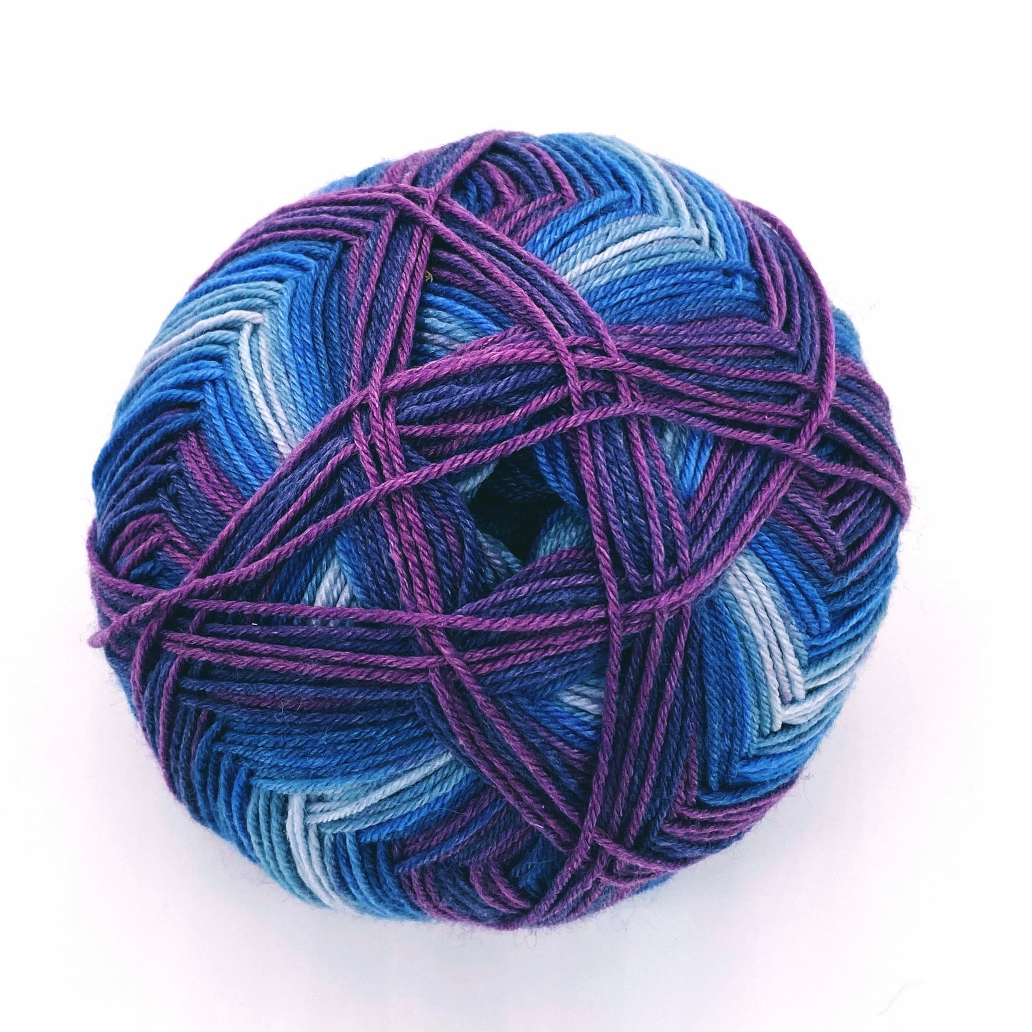 LUNGAUER SOCKENWOLLE 4 FACH MIT SEIDE - Ferner Wolle | 420 m -100 gr | 60% Wolle superwash, 20% Seide, 20% Polyamid