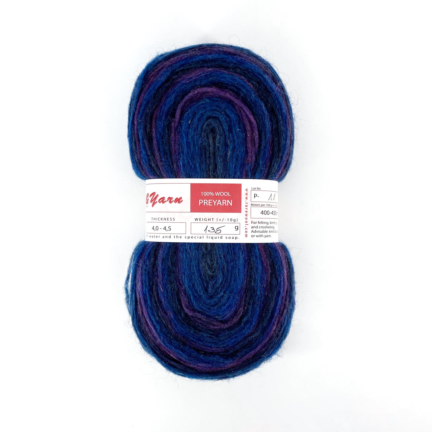 Preyarn -Jõgeva Estonia | ca. 400/450 m -100 gr | 100% Schurwolle